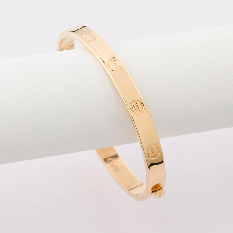 دستبند کارتیر لاو زرد